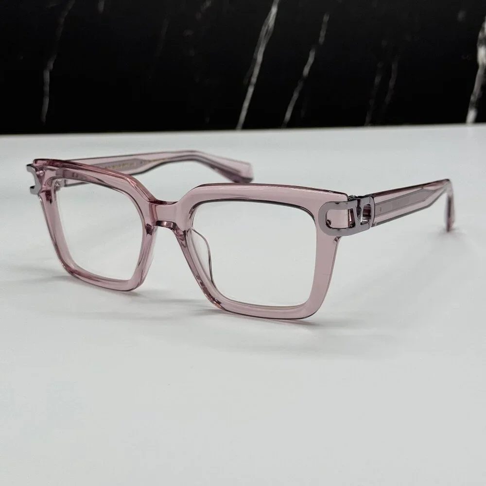 NEW VALENTINO V-SIDE VLX-131C PINK SQUARE EYEGLASSES VALENTINO